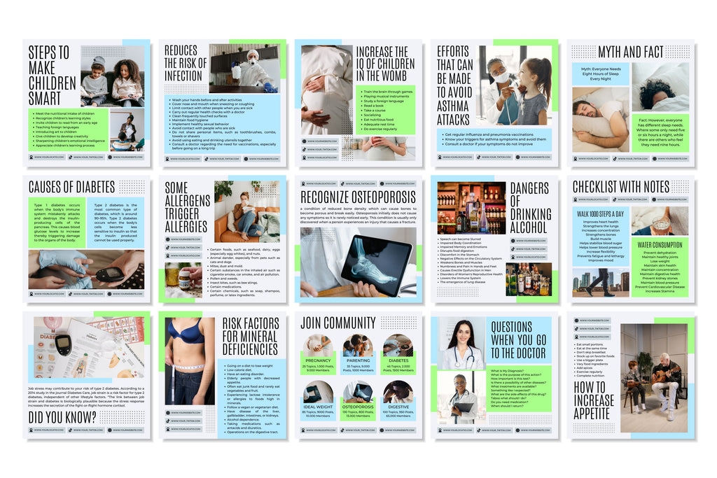 Medical Canva Social Media Template - #5