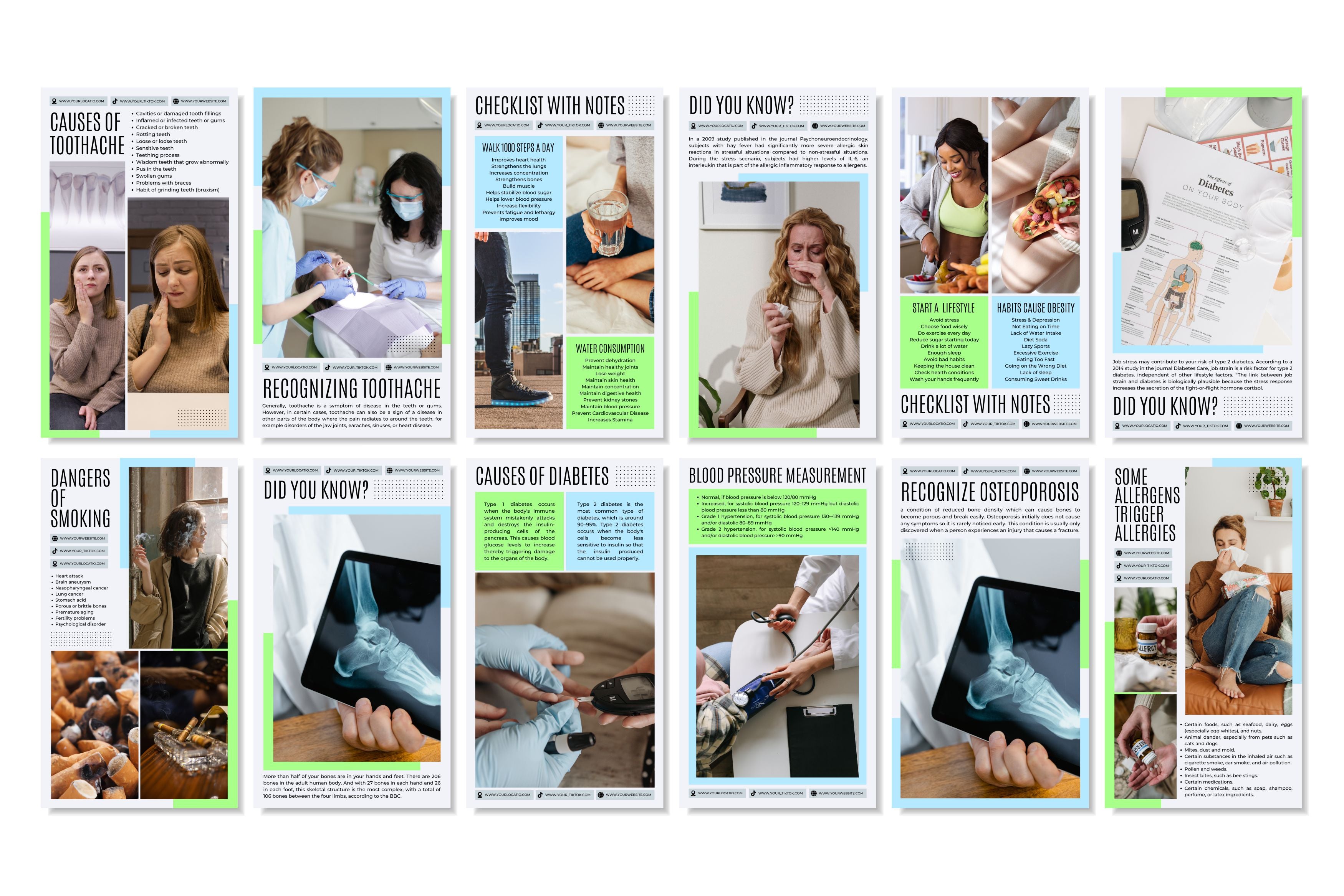 Medical Canva Social Media Template - #5