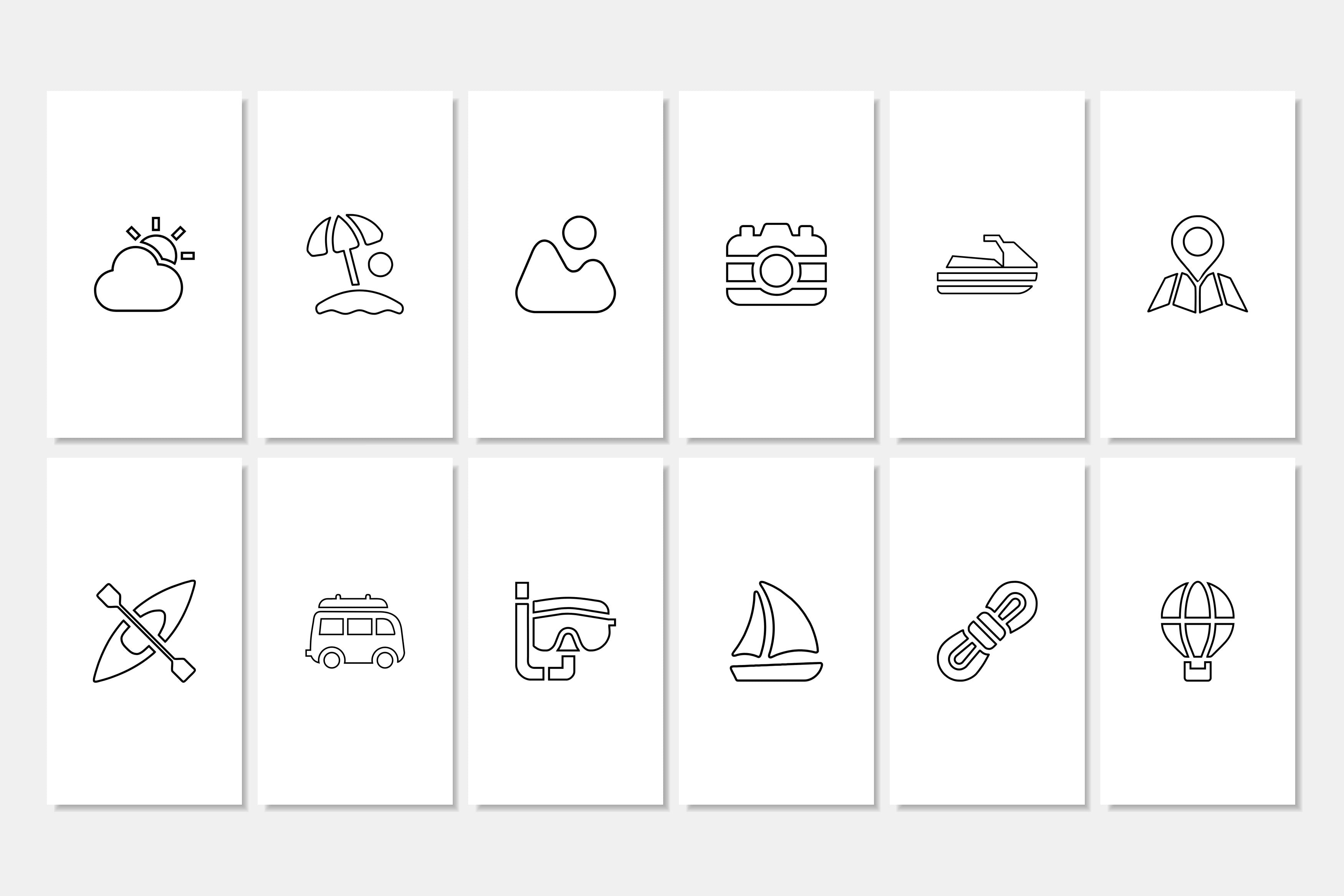 Travel Canva Social Media Template - White #3