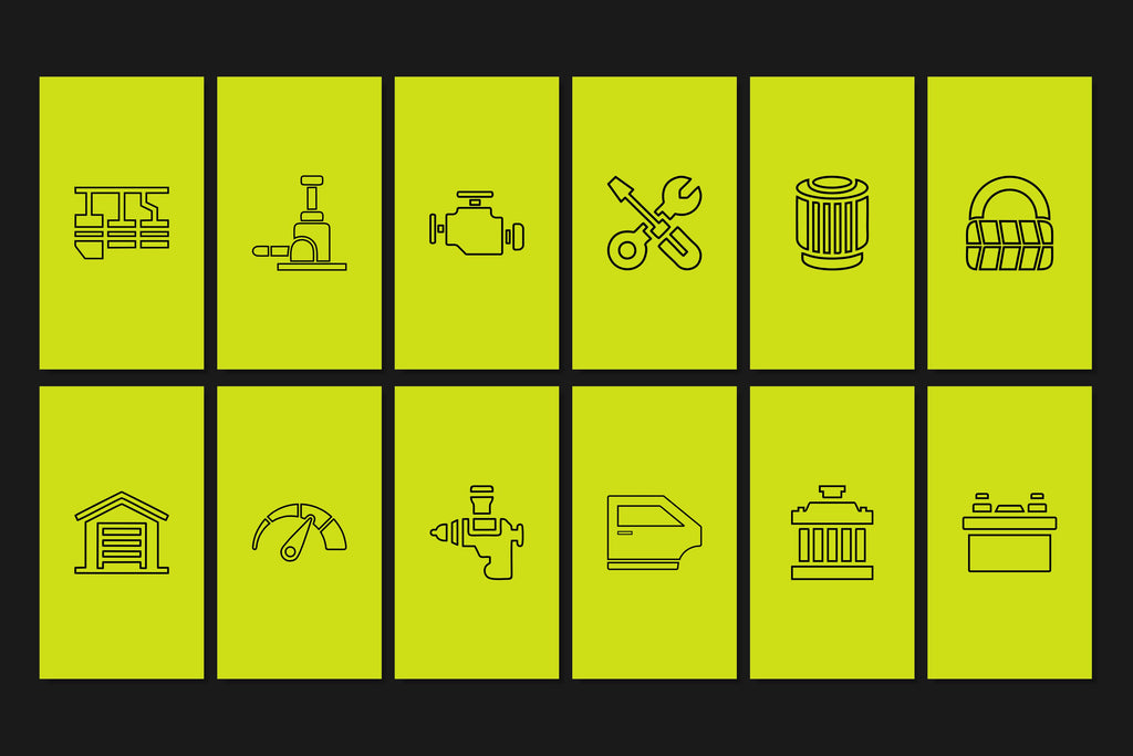 Automotive Canva Social Media Template - Green #2
