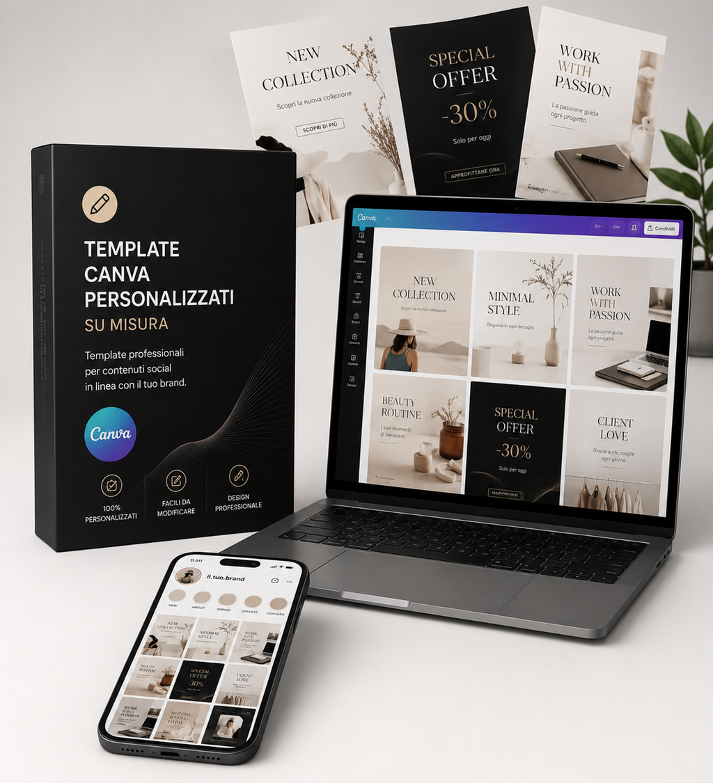 Social Media Template Personalizzato