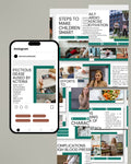 Medical Canva Social Media Template - Green #3